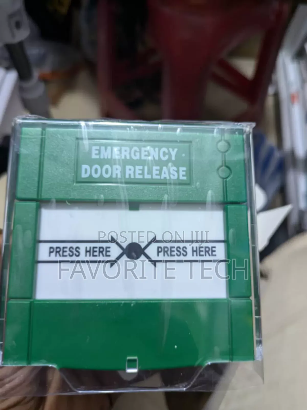 Emergency Door Release Break Glass
