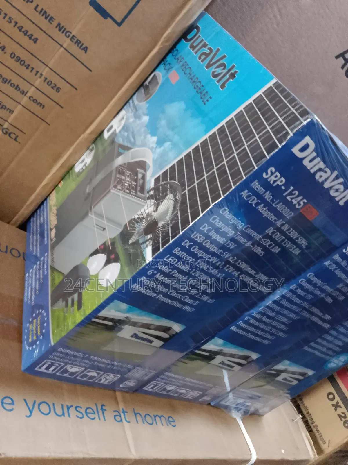 SRP-1245 Duravolt Rechargeable Solar Panel: Reliable Power
