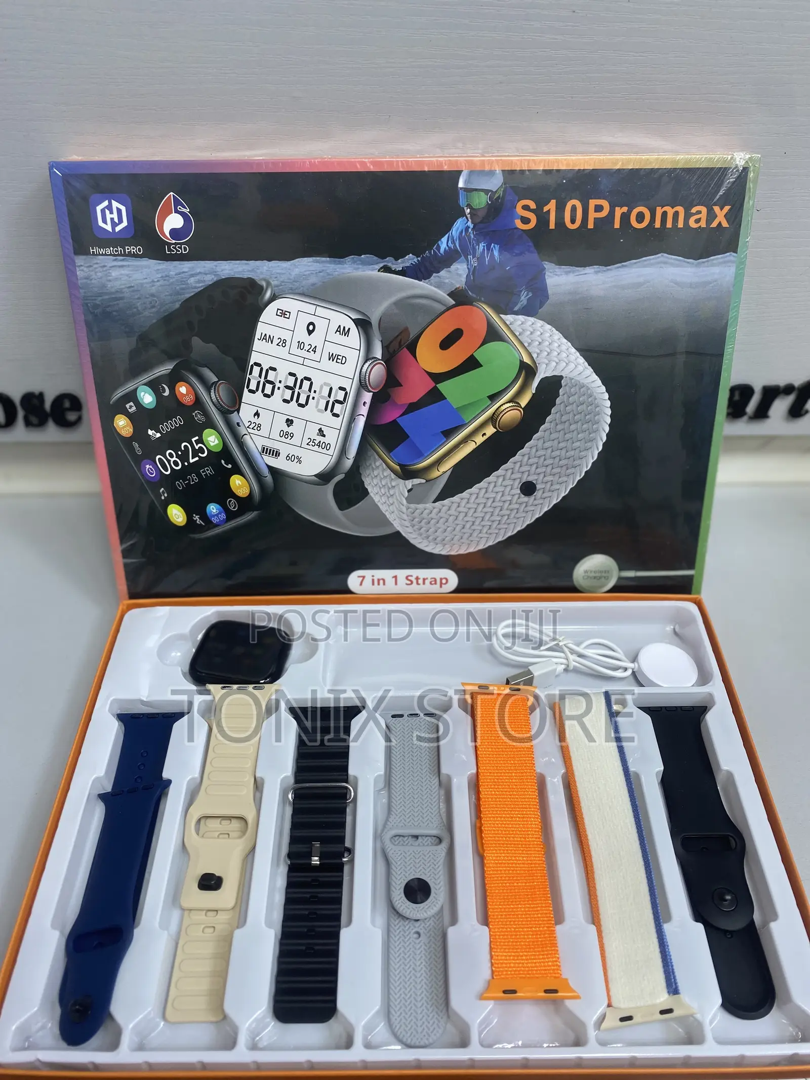 S10 Promax 7in1 Smartwatch