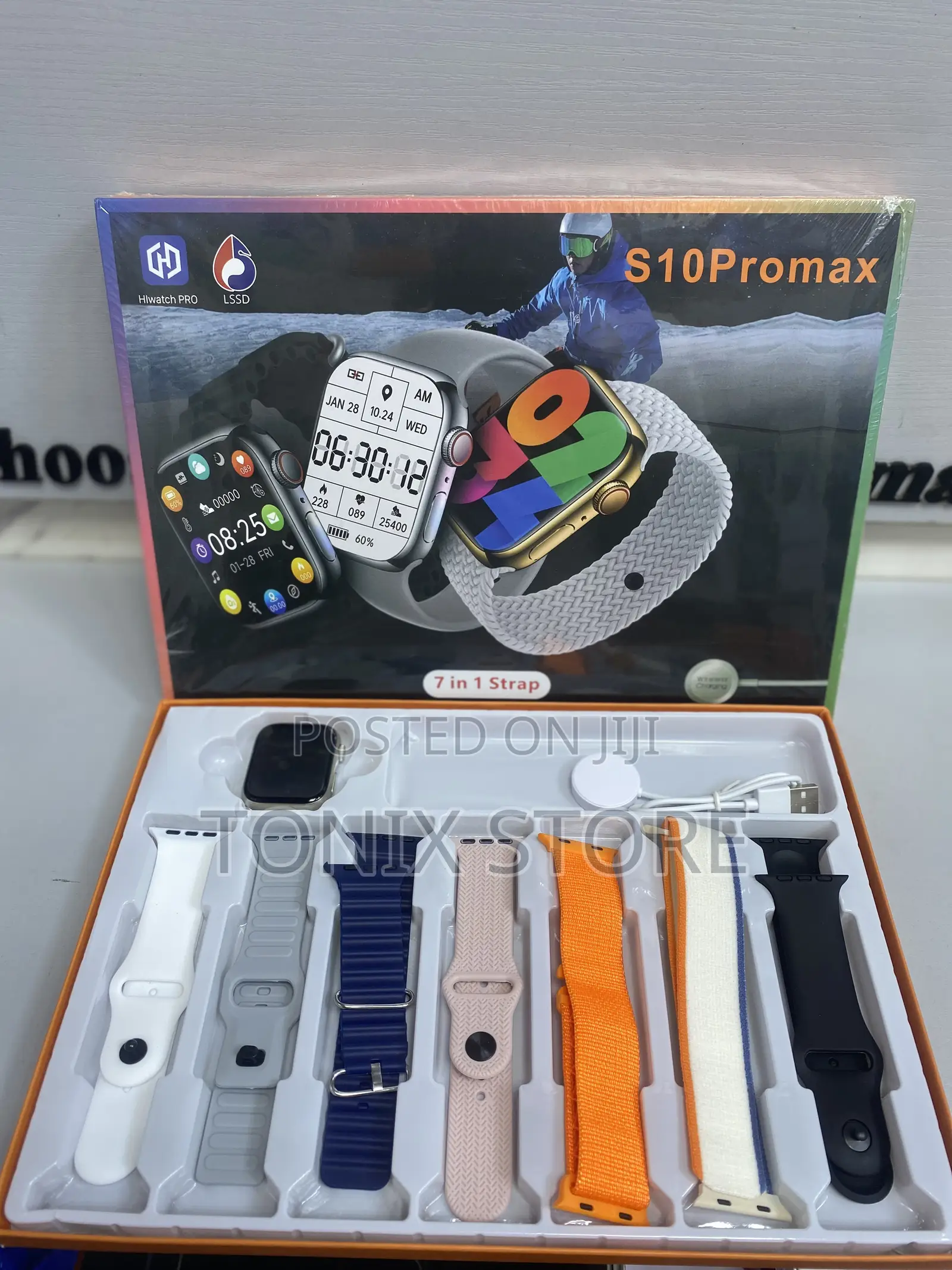 S10 Promax 7in1 Smartwatch