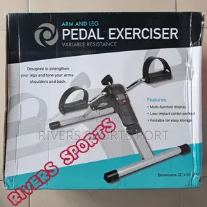 Mini Exercise Bike Arm and Leg Exerciser With LCD Monitor