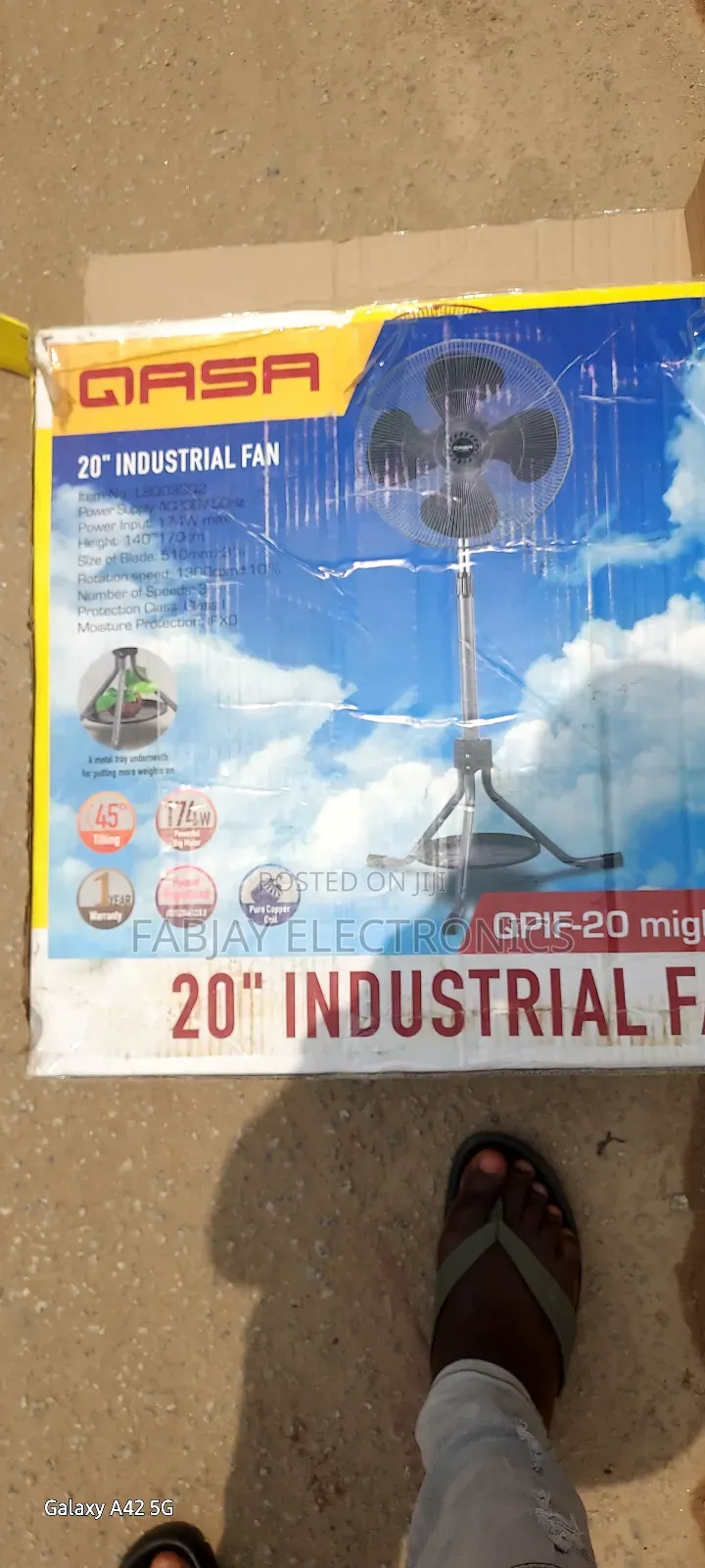 Qasa Industry Fan