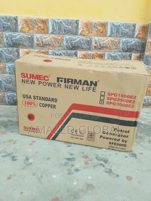 Automatic Sumec 240voltage + 2.5kva Gasoline Generator Set
