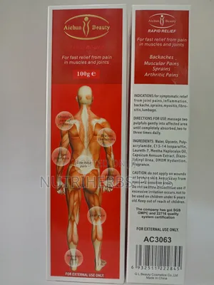 Quick Rapid Relief Cream for Muscles and Joints