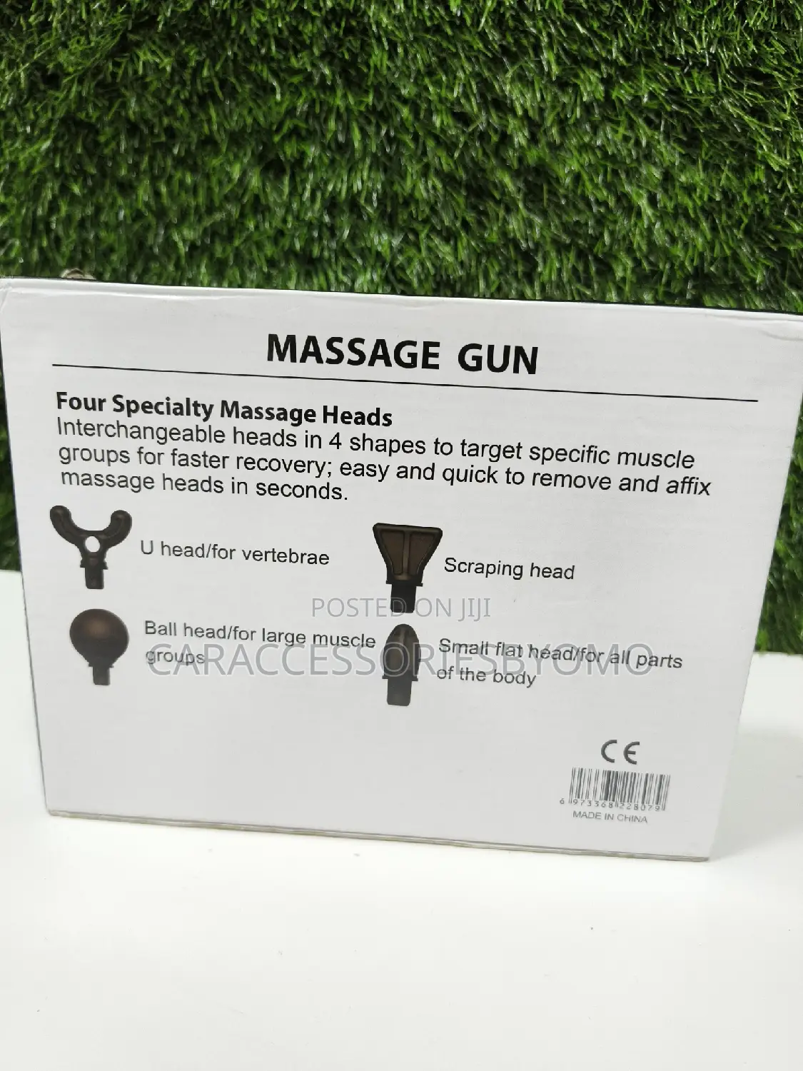 Compact Power Massage Gun With4 Interchangeable Heads-cy-007