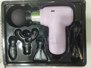 Compact Power Massage Gun With4 Interchangeable Heads-cy-007
