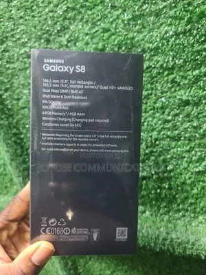 New Samsung Galaxy S8 64 GB Blue
