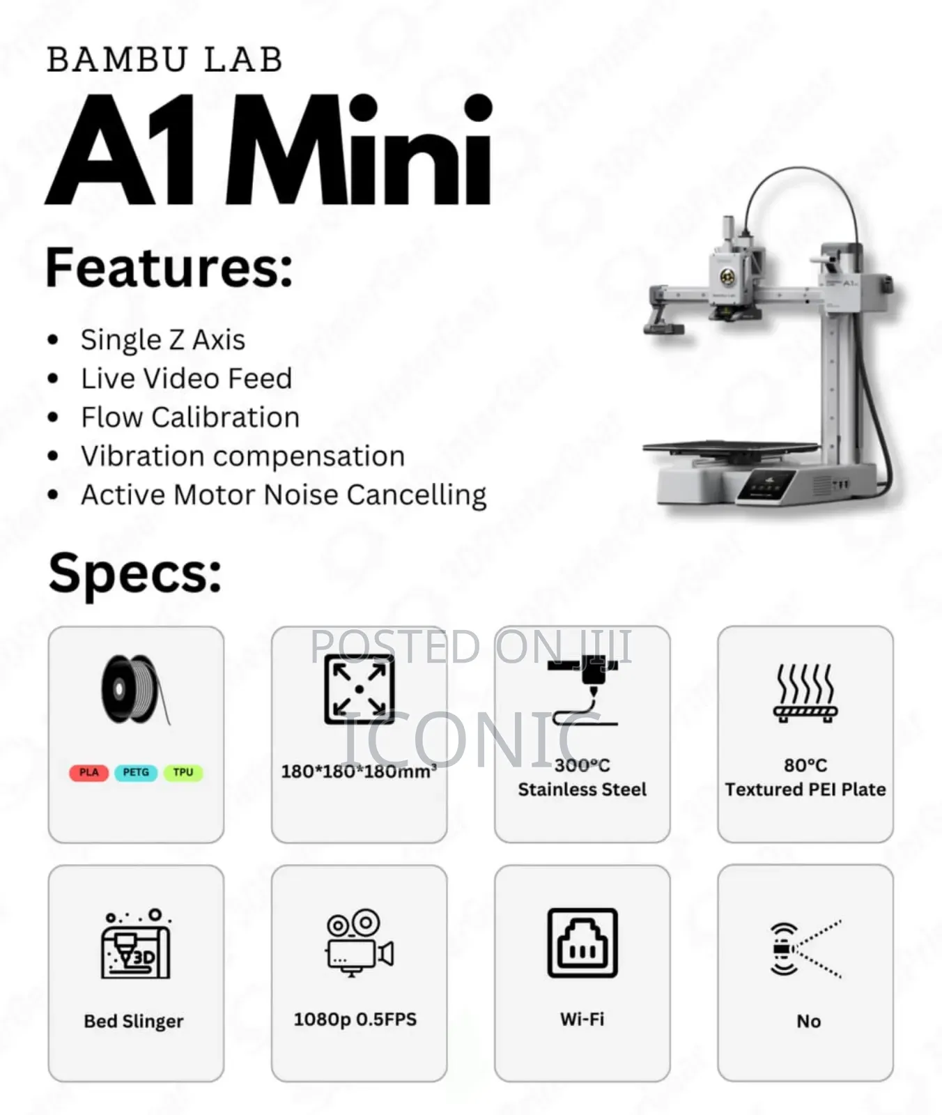 Bambu A1 Mini 3d Printer
