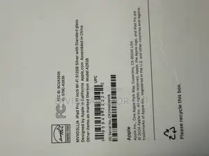 New Apple iPad Pro 11 (2024) 512 GB Silver
