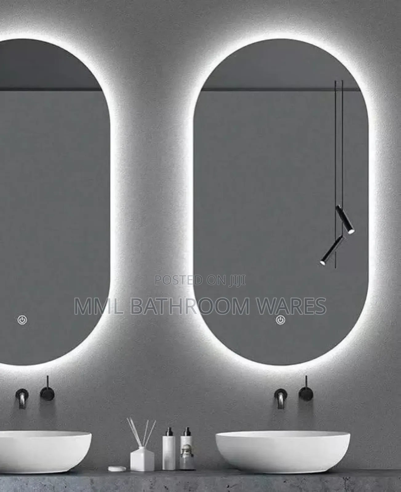 Oval Shape Led Backlight Mirrors