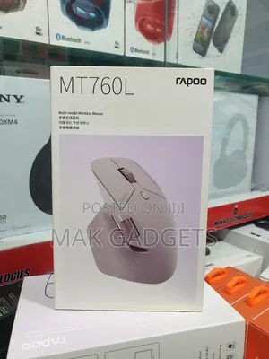 Rapoo Mt760 Multi-Device Wireless Mouse, Bluetooth 5.0
