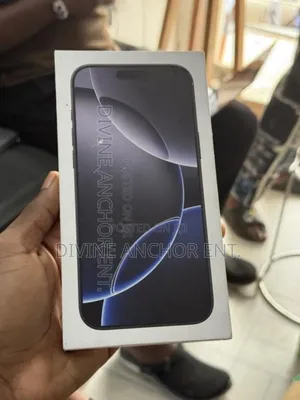 New Apple iPhone 16 Pro Max 256 GB Black