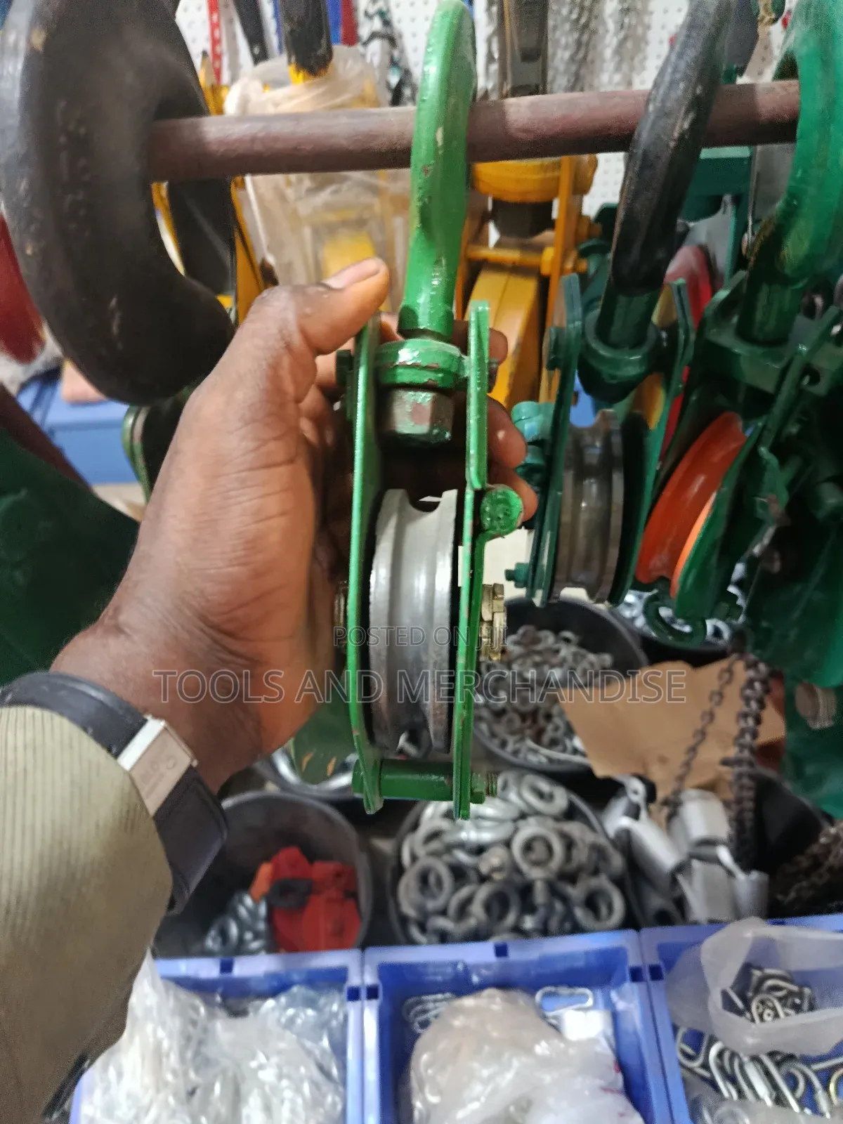 0.5 Ton Snatch Block Single Roll