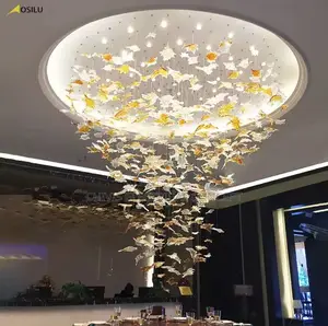 Morden Nordic Glass Chandelier Lights Creative Personality