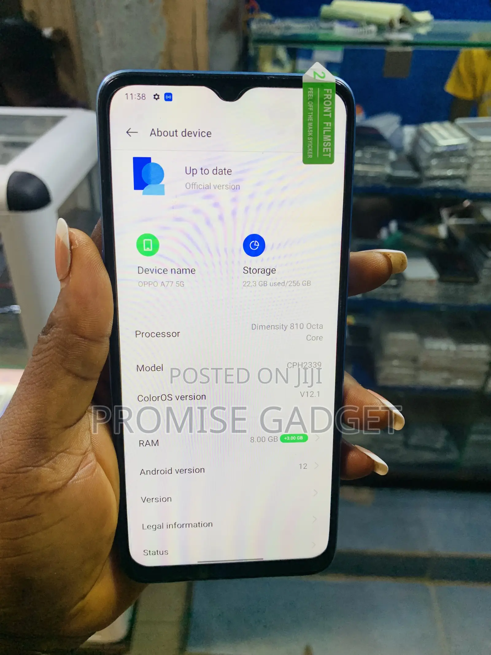 Oppo A77 128 GB Blue