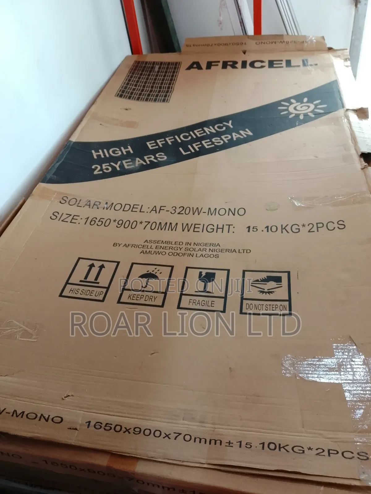 320w Africell Solar 60cells