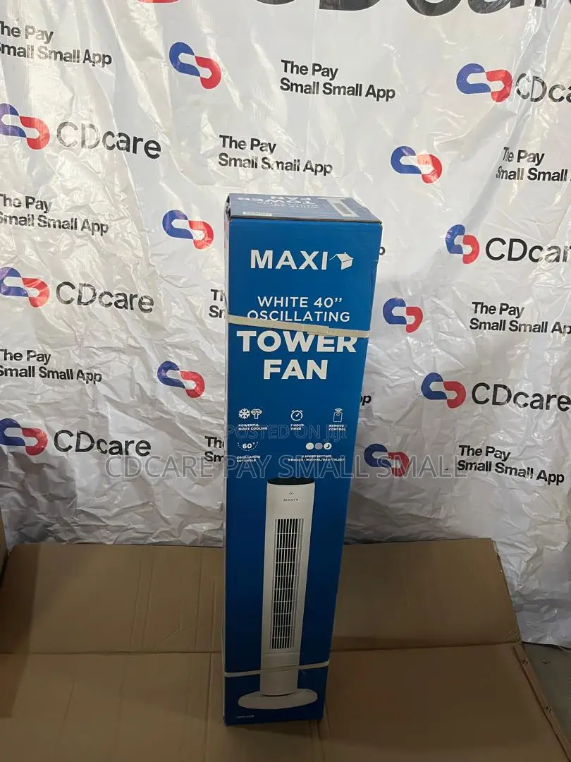 Pay Small Small Maxi Tower Fan On Cdcare.App