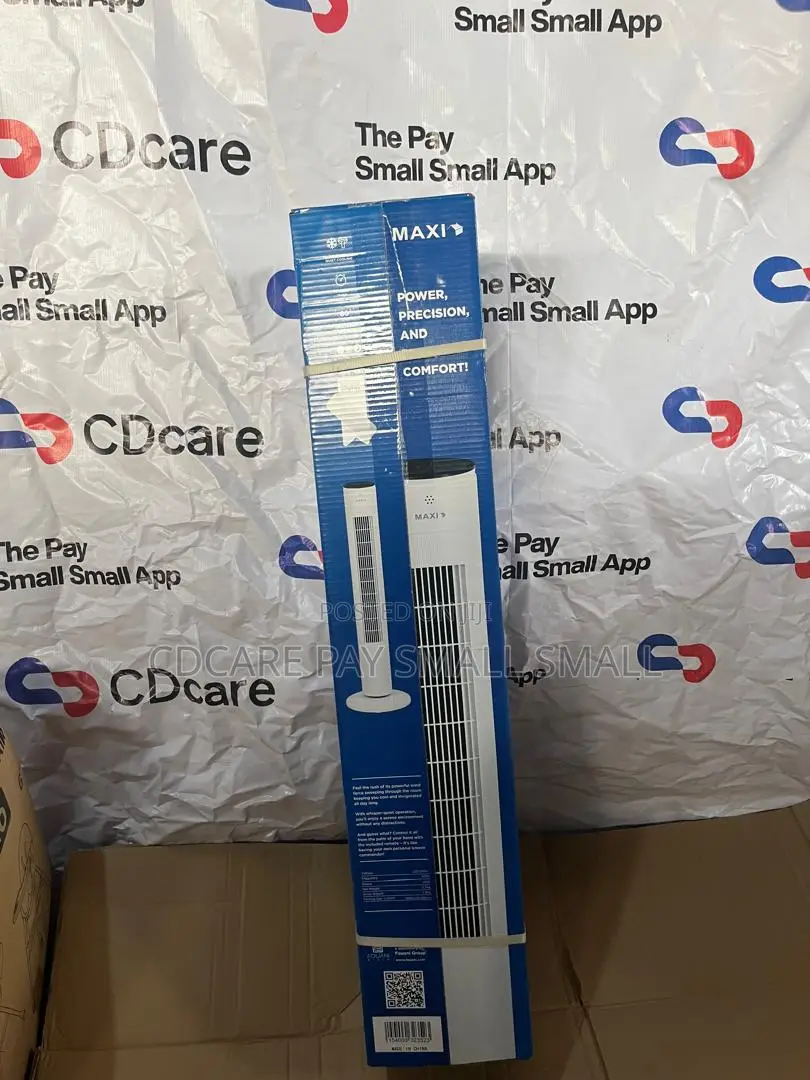 Pay Small Small Maxi Tower Fan On Cdcare.App