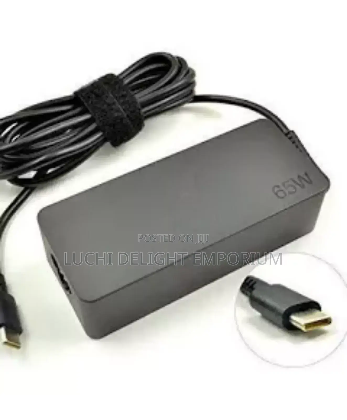 Lenovo 65w Type-c Laptop Charger And Cable