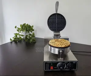 Industrial Single Round Waffle Maker