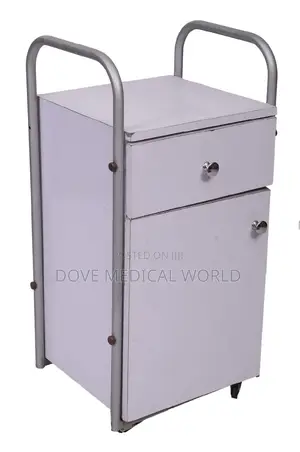 Bedside Cabinet Iron Steel