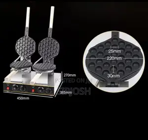 Industrial Egg Bubble Waffle Maker