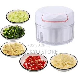 Manual Food Chopper - Mini Hand Pull Food Processor