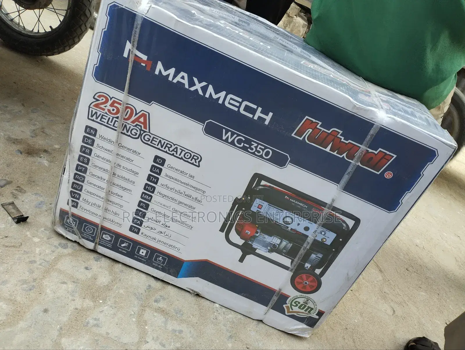 Start and Weld Welding Machine Maxmech Petrol