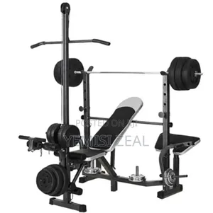 Commercial Weight Lifting Bench and 20kg Dumbbells