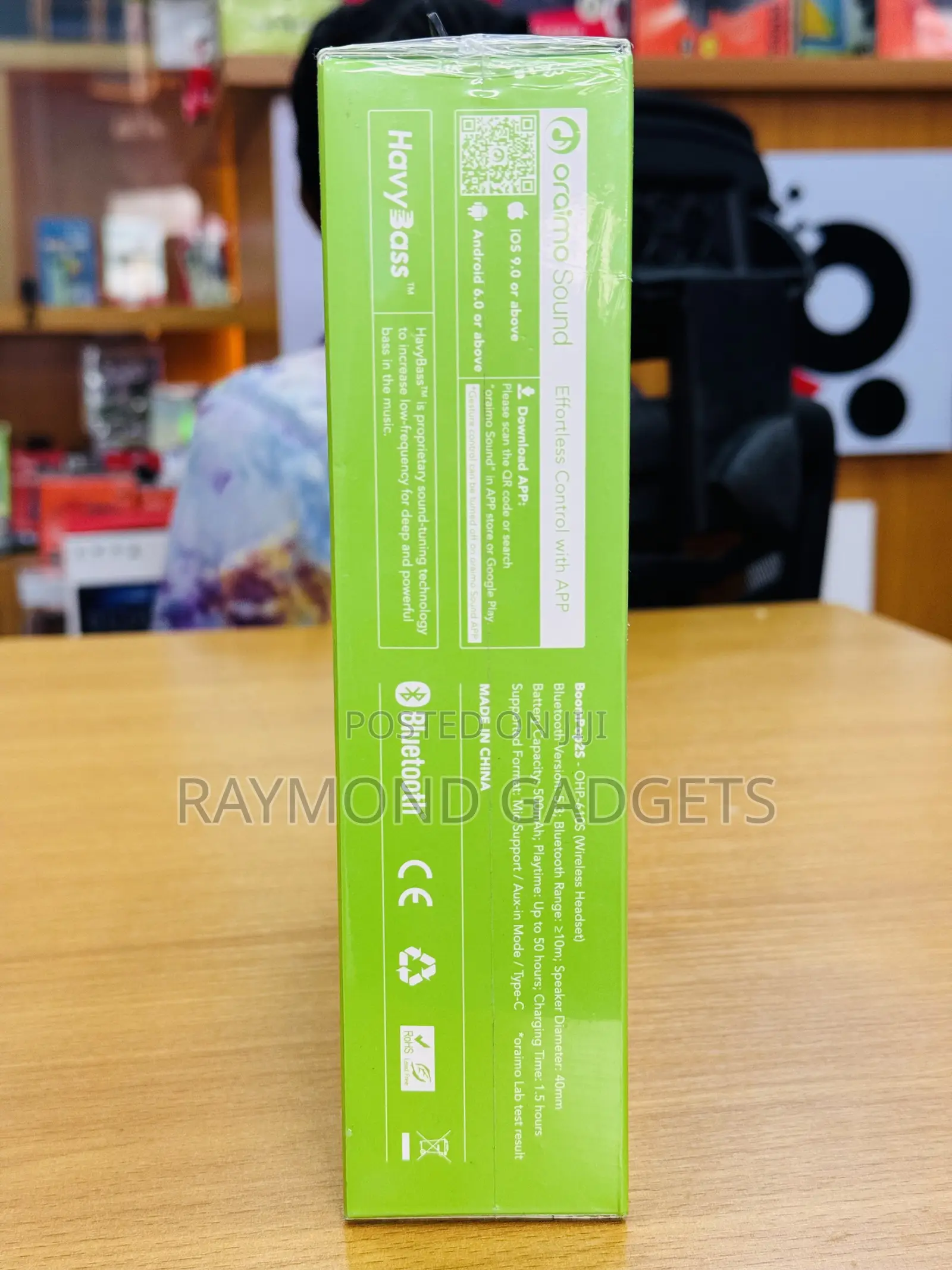 Oraimo Boompop 2s Ohp-610s – Wireless Headset