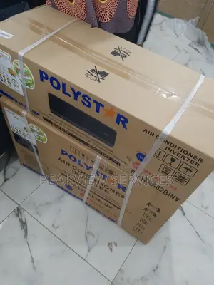 Polystar 1.5 Hp Split Inverter Ac -Black With Pv-12xa82binv