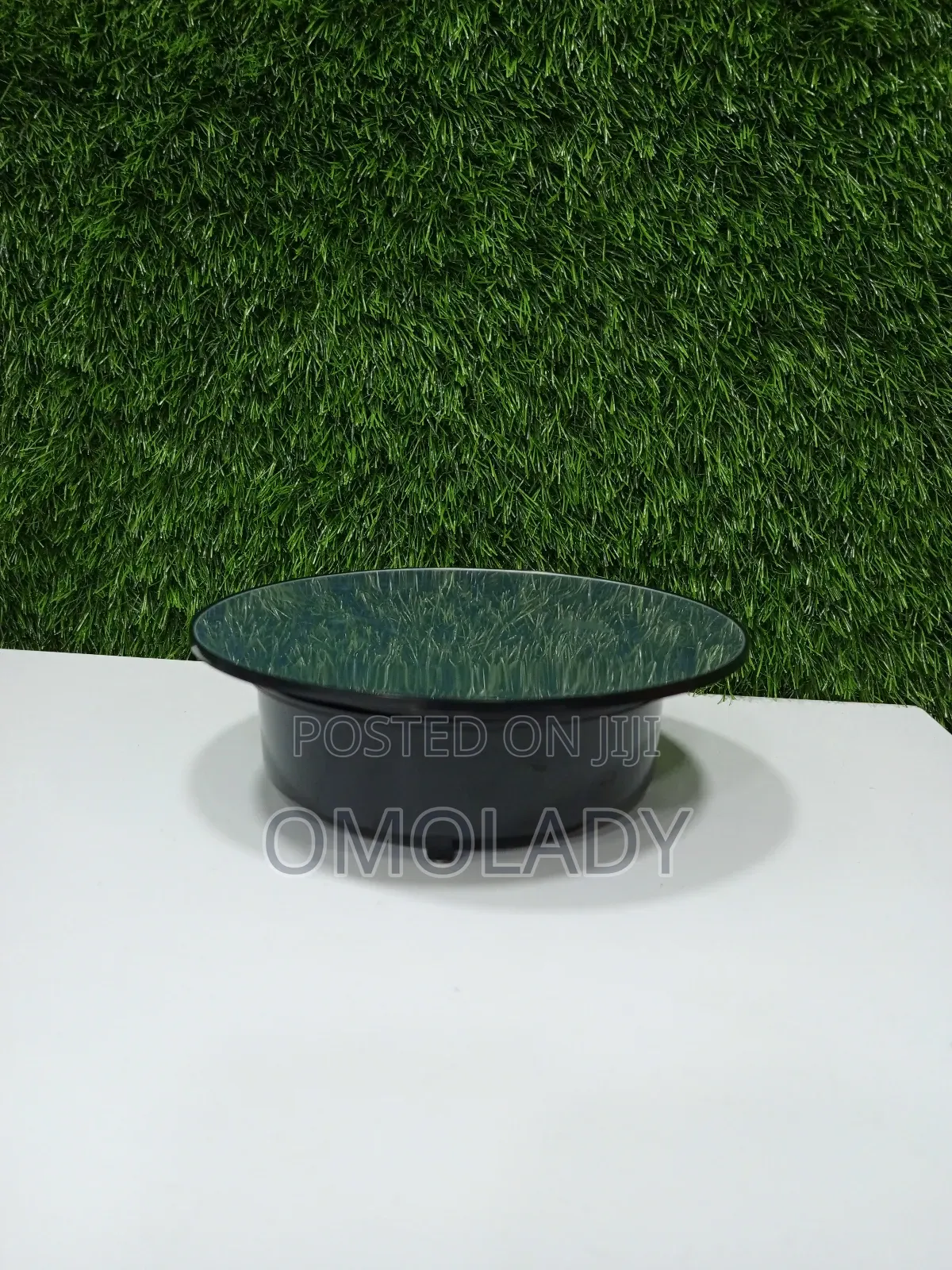 Battery Powered Mirror Rotating Product Display Stand