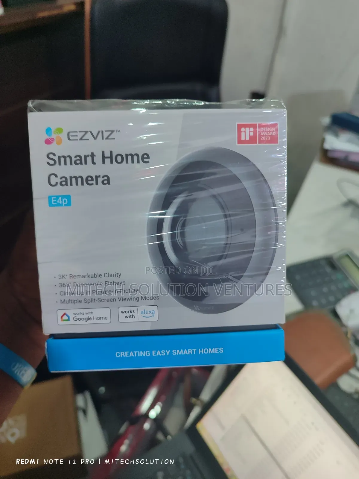 Ezviz E4p Fish - Eye Smart Home Camera