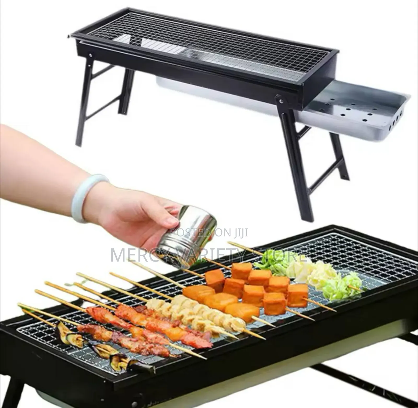 Foldable Table Top Charcoal Barbecue Grill