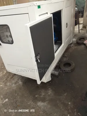 80kva Perkins Generator Fg Wilson Super Silence Almost New