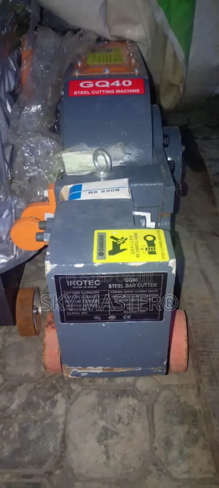 40mm Steel Bar Cutter