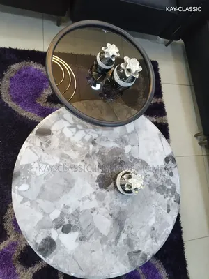 Unique Mable Center Table