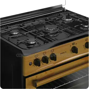 Maxi Gas Cooker 60x90 Cm (5) Burners Wood