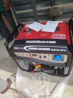 Maxi 10kva Petrol Generator Model E80kwh 100% Copper Coil