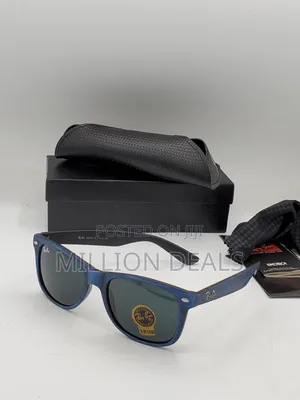 Pattern Blue 2025 Rayban Wayfarer Sunglasses