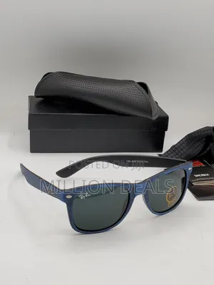 Pattern Blue 2025 Rayban Wayfarer Sunglasses