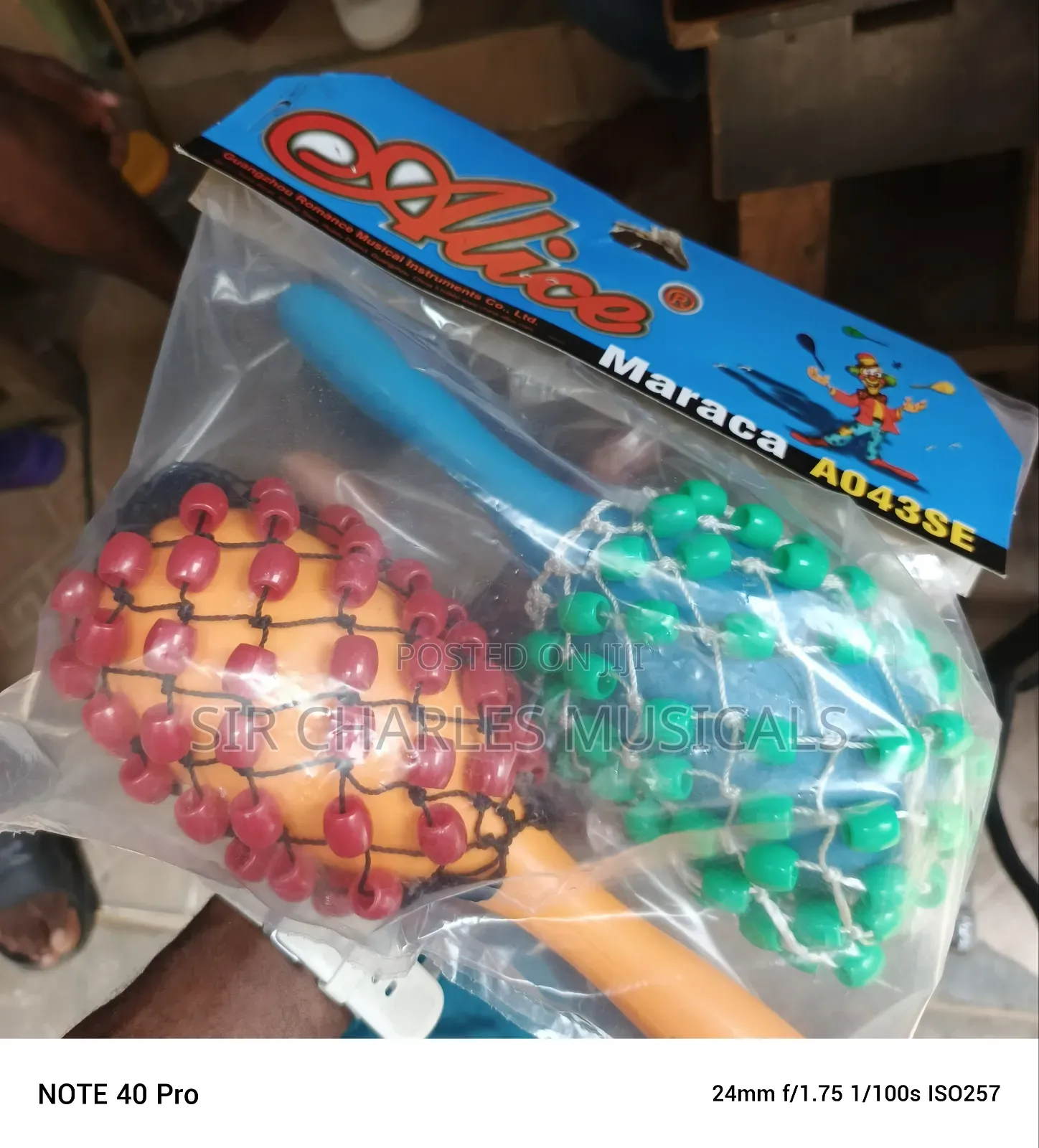 High Quality Beaded Maracas