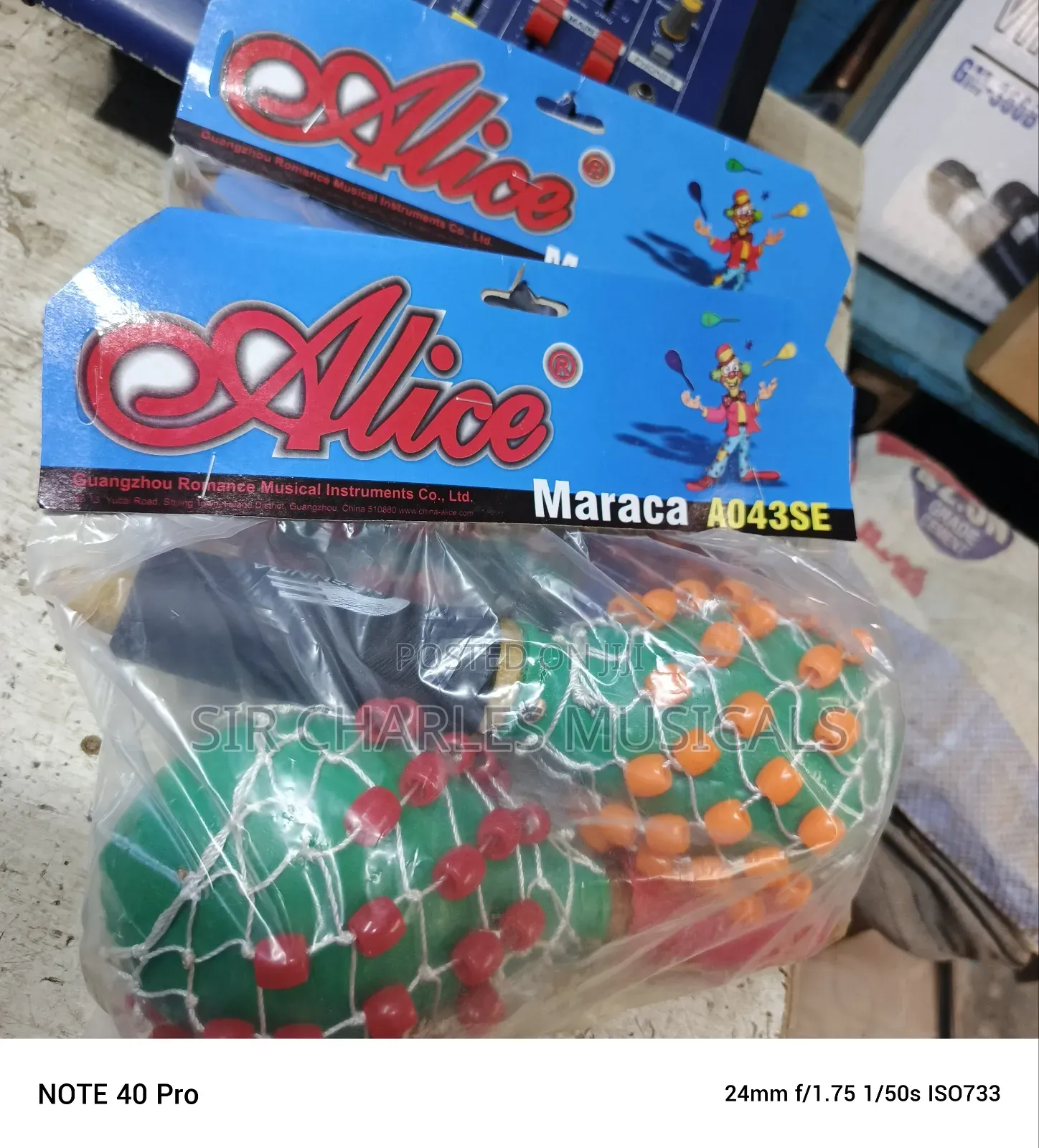 High Quality Beaded Maracas