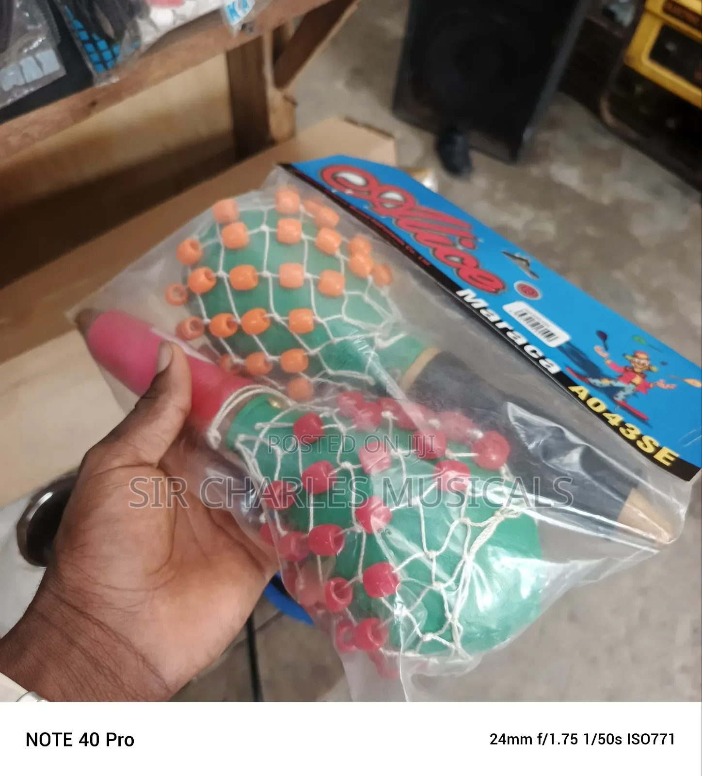 High Quality Beaded Maracas