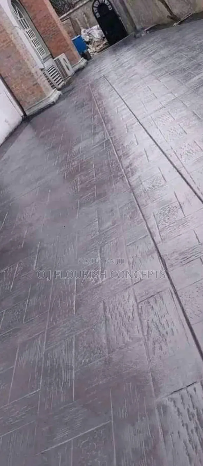 Correct Stamped Concrete