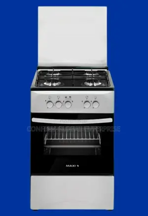 Maxi Gas Cooker 50x50 Cm (4) Burners Black Grey (Basic)