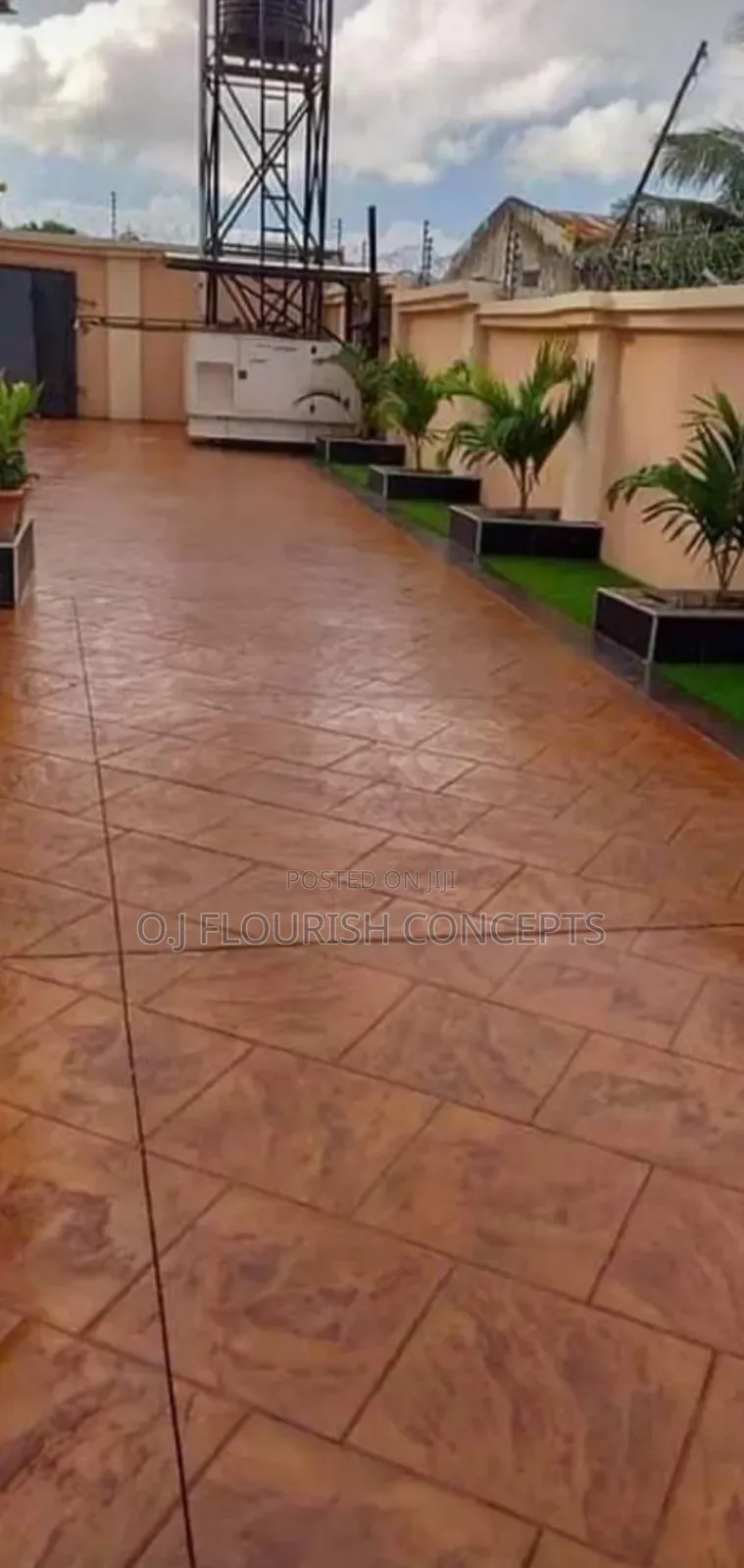 Precise Stamped Concrete Flooring