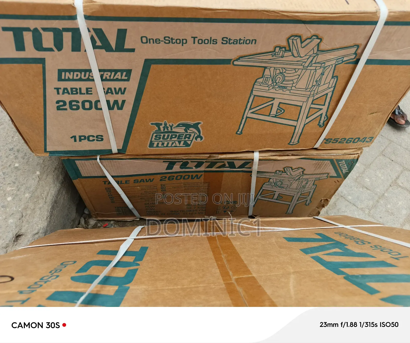 Total Table Saw 2400watt