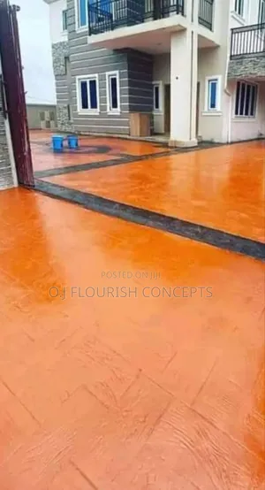 Irresistible Stamped Concrete Flooring