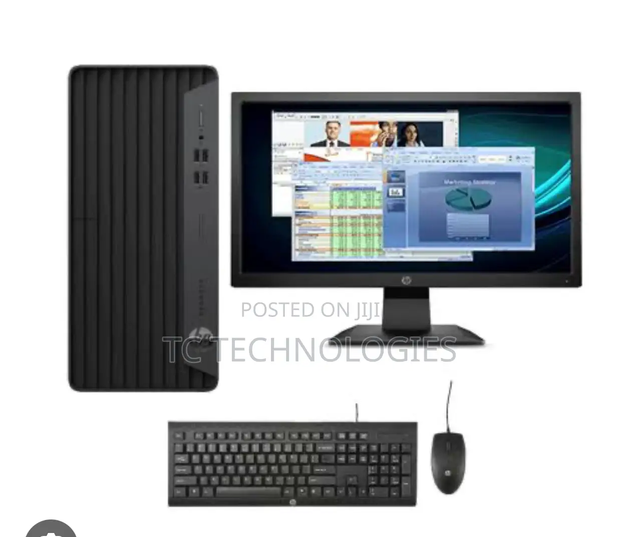 New Desktop Computer HP ProDesk 400 8GB Intel Core I7 SSD 512GB